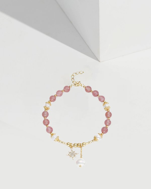 Strawberry Crystal Bracelet